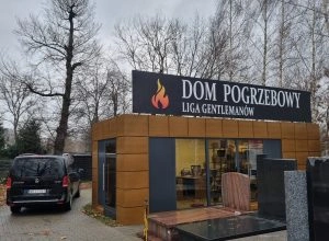 Dom Pogrzebowy Liga Gentlemanów ul. Wólczyńska 64, Warszawa
